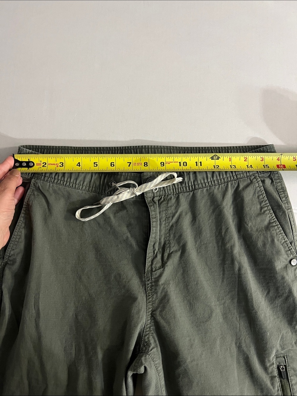 VUORI RIPSTOP WOMEN’S COTTON PANTS GREEN SIZE MEDIUM - Picture 7 of 12
